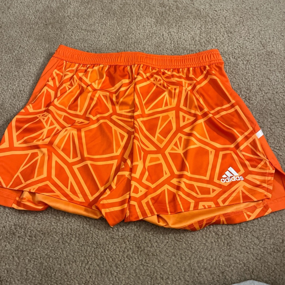 Orange GK SOCCER shorts 2022 Adidas